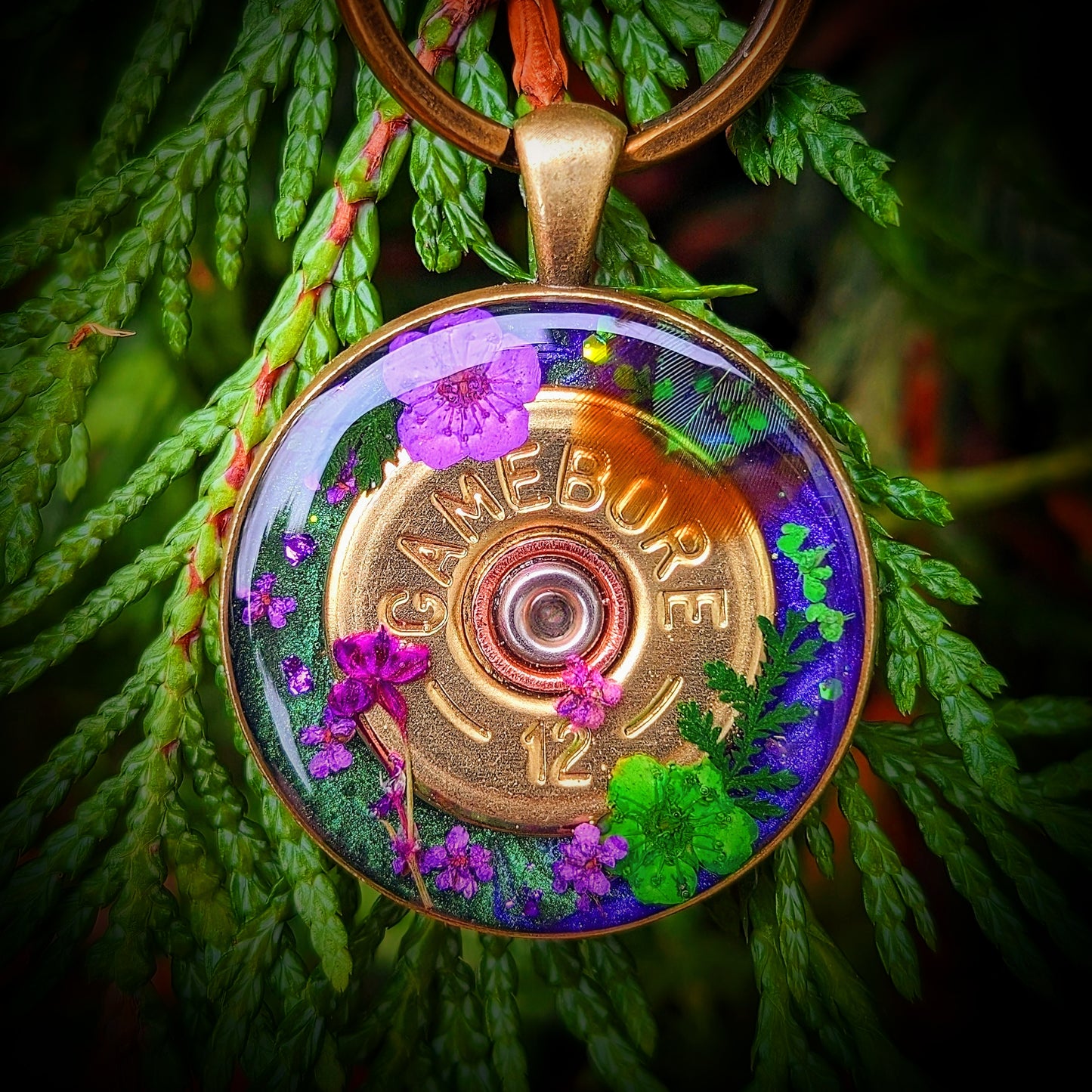 Spent Shell Tags - With Foliage