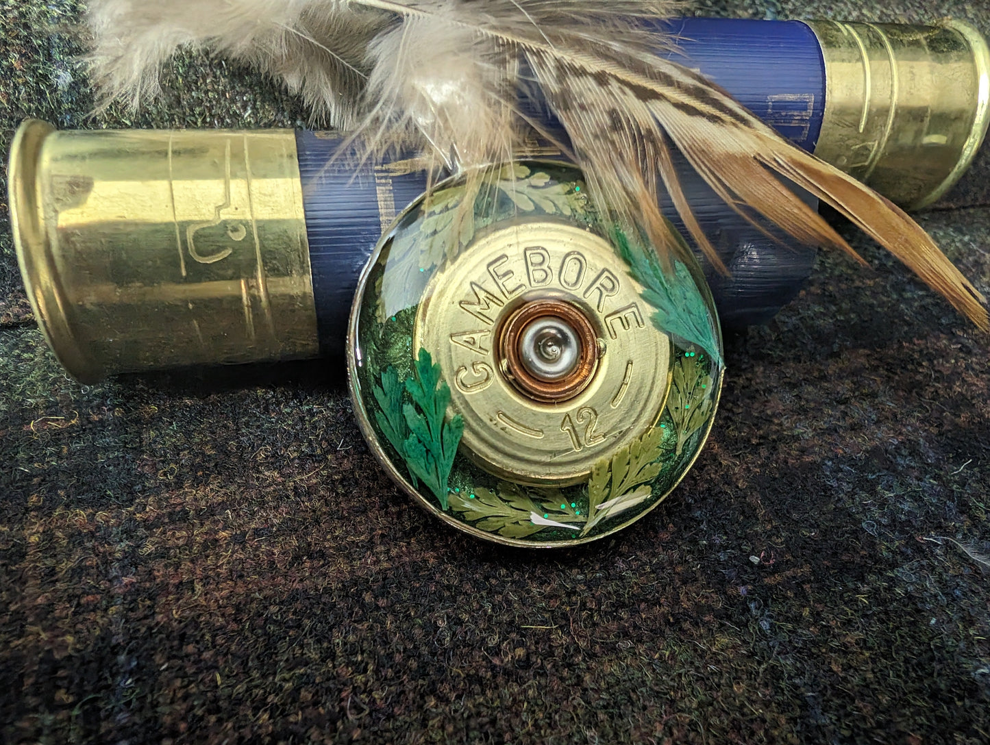 Spent Shell Tags - With Foliage
