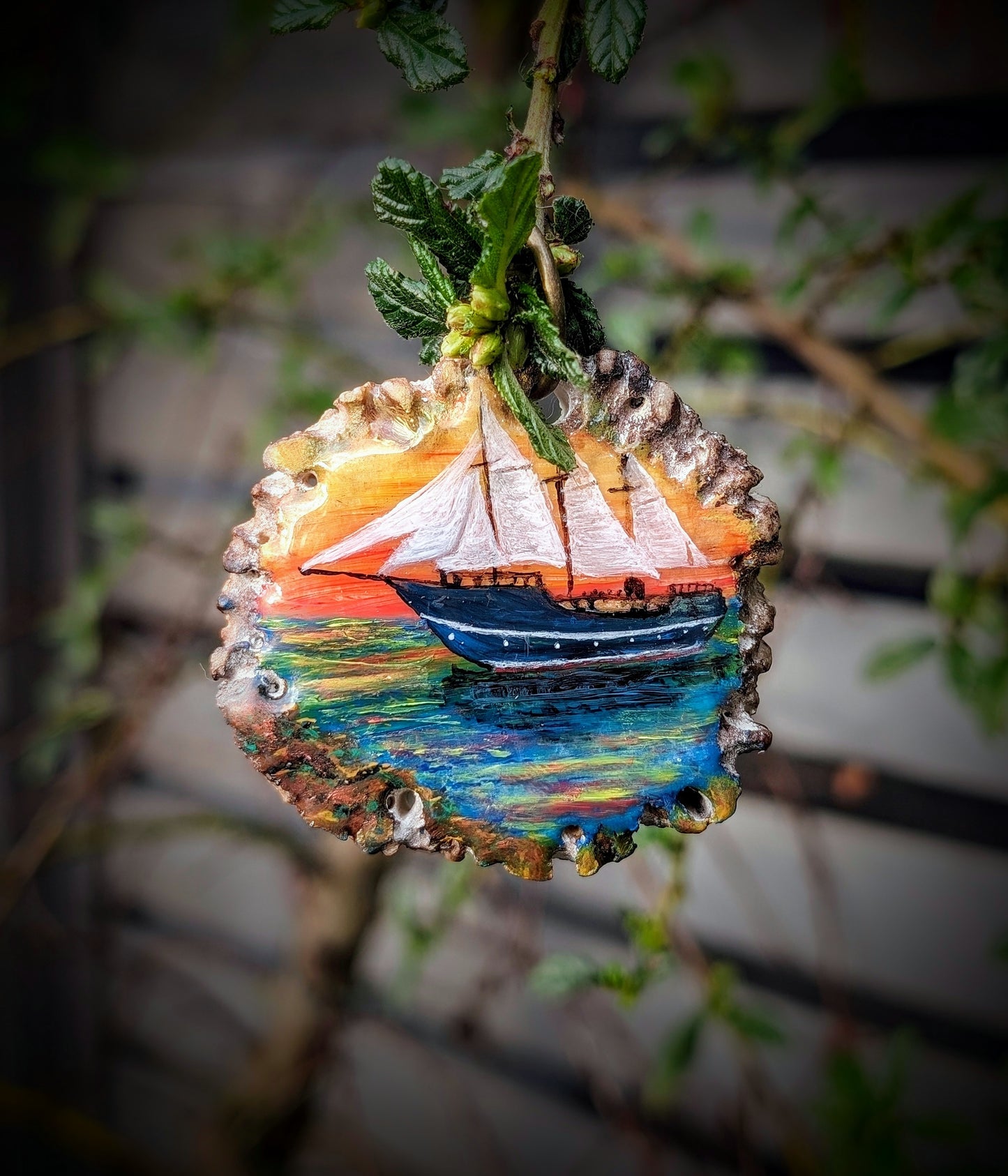 Hart of Hound - Handpainted Antler tags