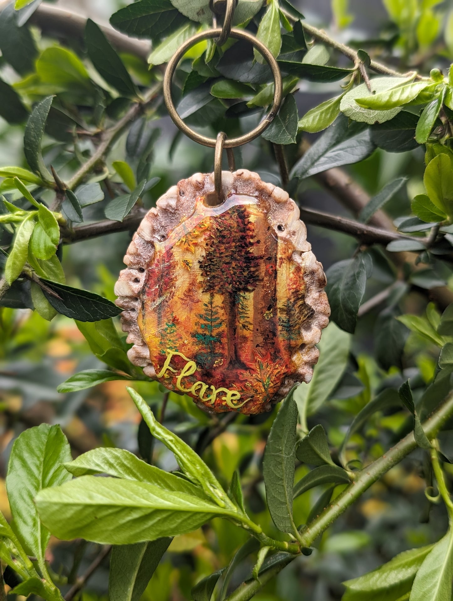 Hart of Hound - Handpainted Antler tags
