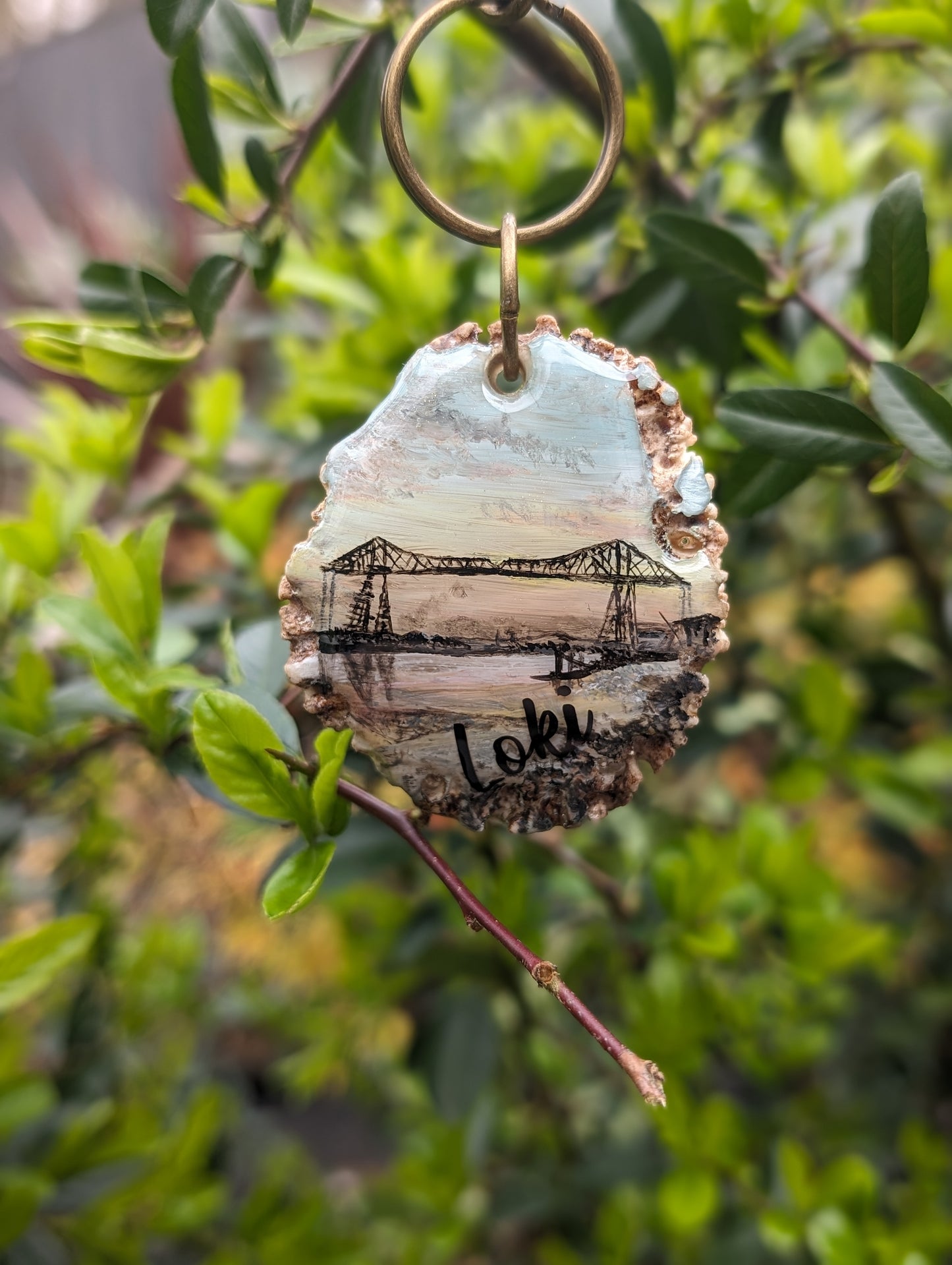 Hart of Hound - Handpainted Antler tags