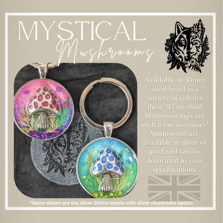 Mystical Mushroom Tag