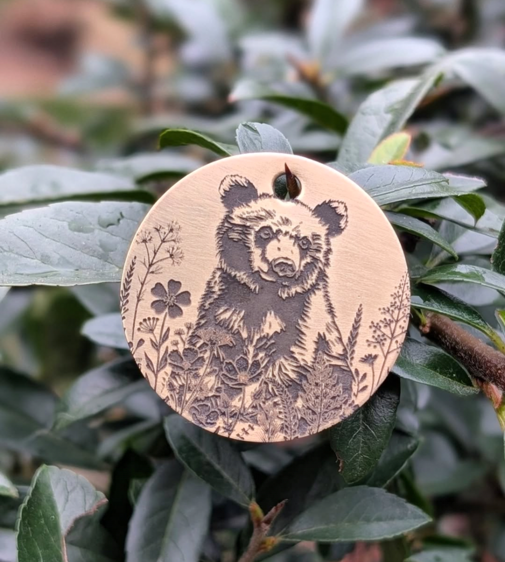 Custom design metal ID tag
