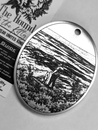XL Oval Bespoke Scenic Tag