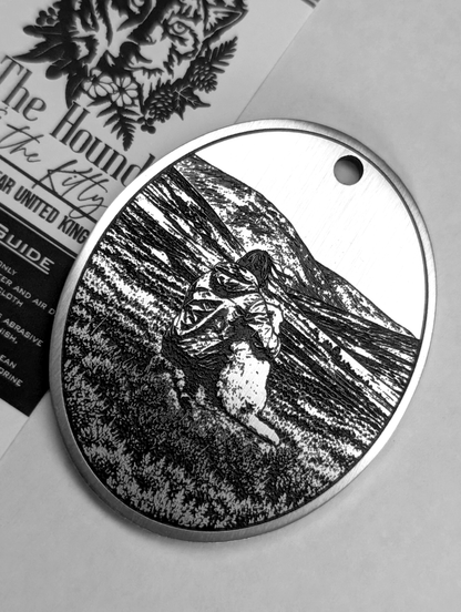 XL Oval Bespoke Scenic Tag