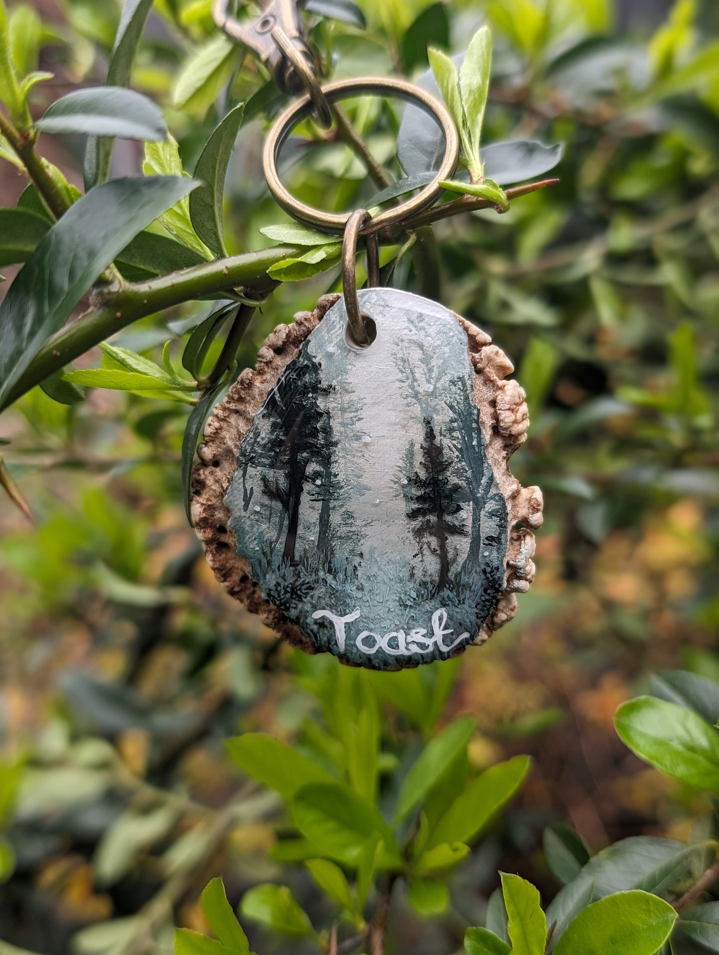 Hart of Hound - Handpainted Antler tags