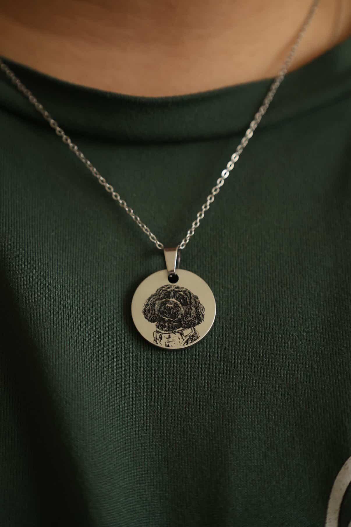 Bespoke Photo Necklace (20mm or 30mm)