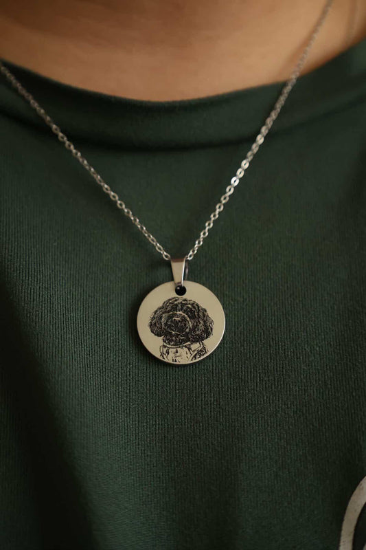 Bespoke Photo Necklace (20mm or 30mm)
