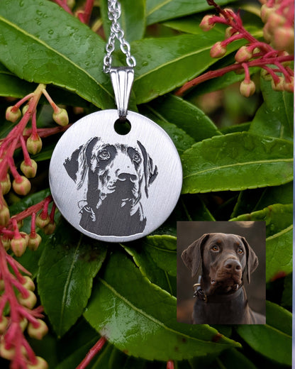 Bespoke Photo Necklace (20mm or 30mm)