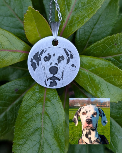 Bespoke Photo Necklace (20mm or 30mm)