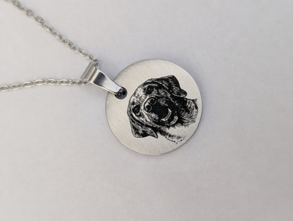 Bespoke Photo Necklace (20mm or 30mm)