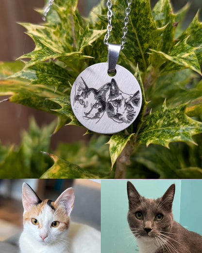 Bespoke Photo Necklace (20mm or 30mm)