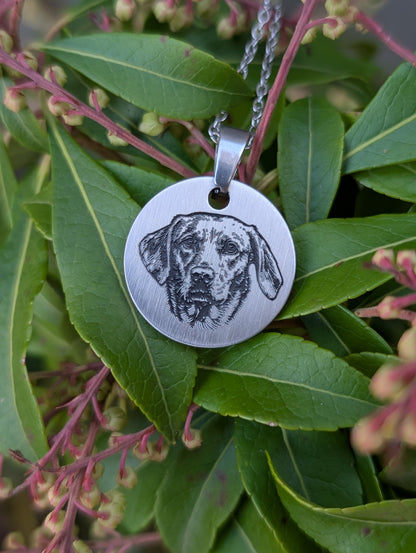 Bespoke Photo Necklace (20mm or 30mm)