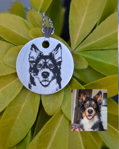 Bespoke Photo Necklace (20mm or 30mm)