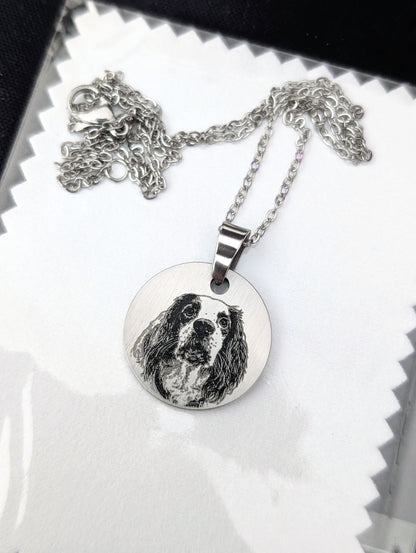 Bespoke Photo Necklace (20mm or 30mm)