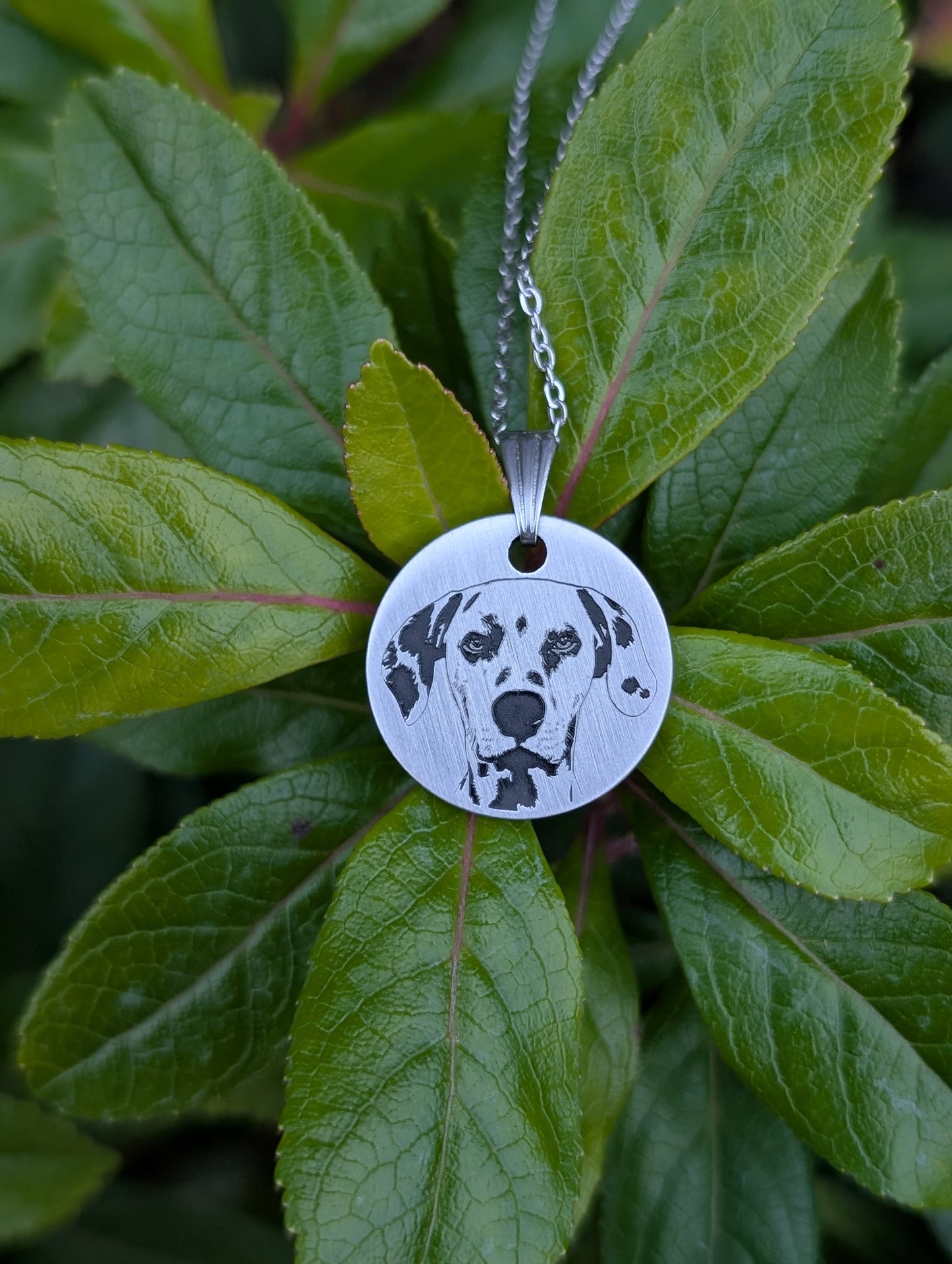 True North - Bespoke Photo Necklace (20mm or 30mm)