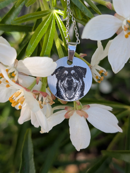 Bespoke Photo Necklace (20mm or 30mm)