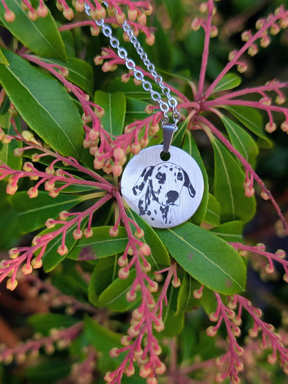 True North - Bespoke Photo Necklace (20mm or 30mm)