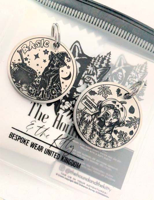 Halloween tags 13 days, 8 designs
