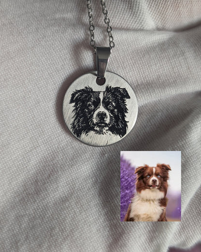Bespoke Photo Necklace (20mm or 30mm)